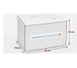 Carton Blanc 20*15*14cm, lot de 25