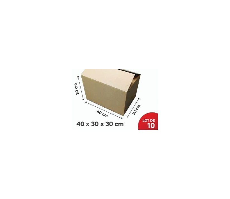 Carton Kraft 40*30*30Cm