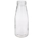 Bouteille 1L en verre avec Capsule Argent, Diam 53