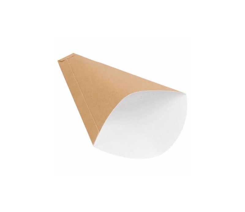 CORNET_CARTON EN KRAFT BRUN