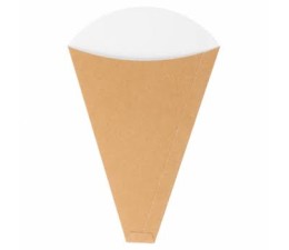CORNET_CARTON EN KRAFT BRUN