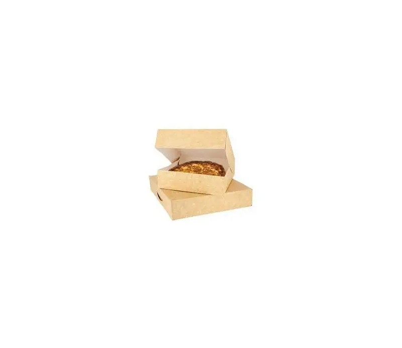 Boite Gâteau 25*25*7Cm En Kraft