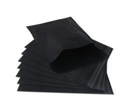 100 Sacs d’expédition NOIR sans pochette, 30 x 40 cm