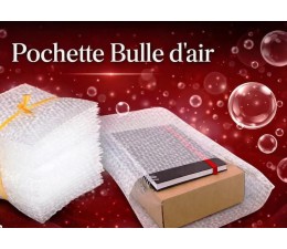 Pochette Bulle d'Air TRANSPARENTE 29*40Cm, 40µ, Lot De 25