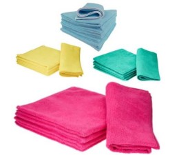 10 LAVETTE MICROFIBRE POUR MULTI USAGE 35*35Cm