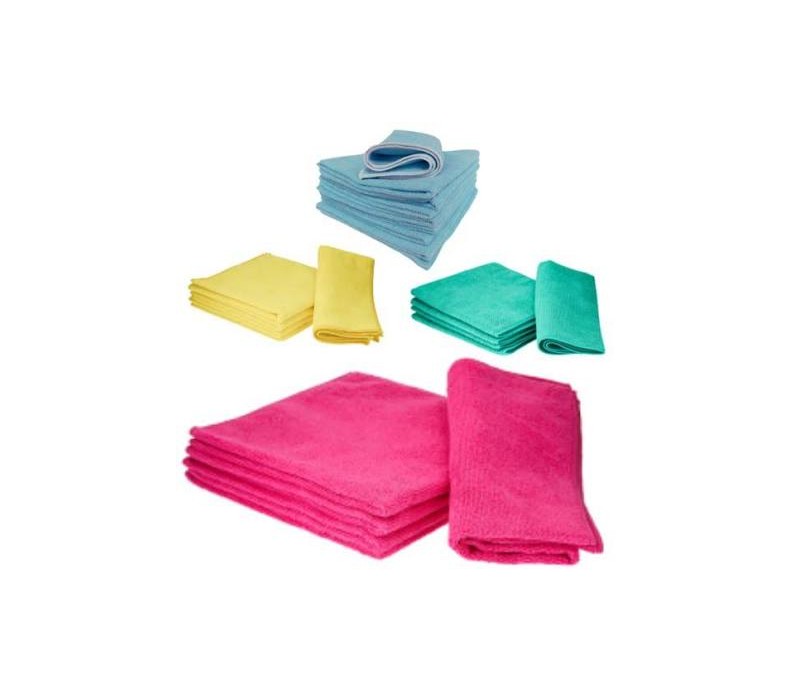 10 LAVETTE MICROFIBRE POUR MULTI USAGE 35*35Cm