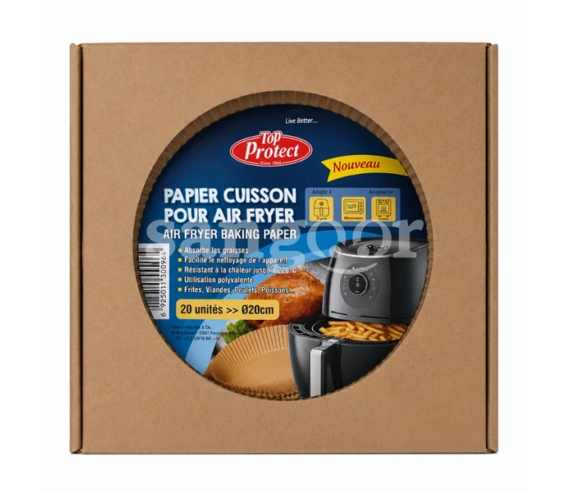 Papier Cuisson Air Fryer Diam 20Cm