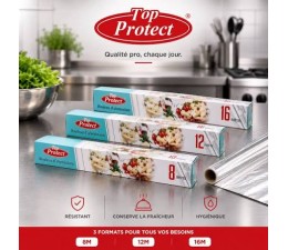 Rouleau Aluminium 12M TOPPROTECT