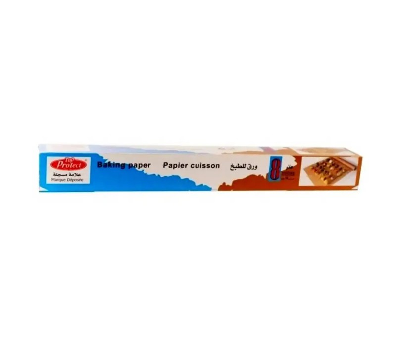 Rouleau Papier Cuisson 8M TOPPROTECT