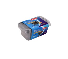 5 Barquettes PET 1000ML  TOPPROTECT