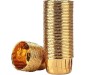 Lot de 25 Boîte à cupcake lazer rond bronze
