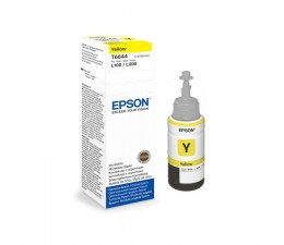 زجاجة حبر قابلة للتكيف EPSON T6644 الأصفر 70ML L100/200/800