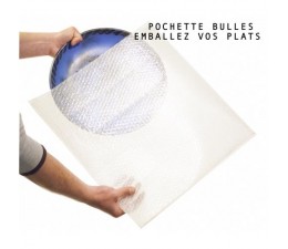 100 Pochettes de protection en bulle d'air - 30 x 40 cm