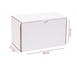 Carton Blanc 20x11.5x12 cm