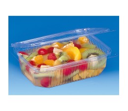 BOITE 1000 ML RETANGULAIRE AVEC COUVERCLE ATTACHÉ